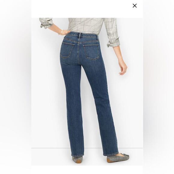 Talbots Barely Bootcut chaplain wash - new with tags size! Size 4 curvey fit! - Picture 5 of 14
